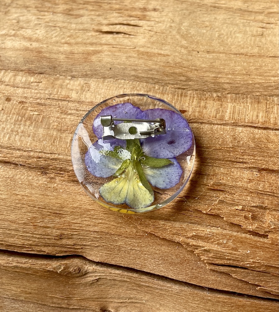 Hornviol - Broche #2639 - Billede 2